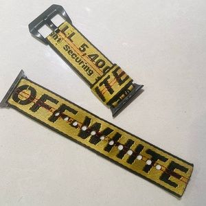 Off White: Apple Watch band